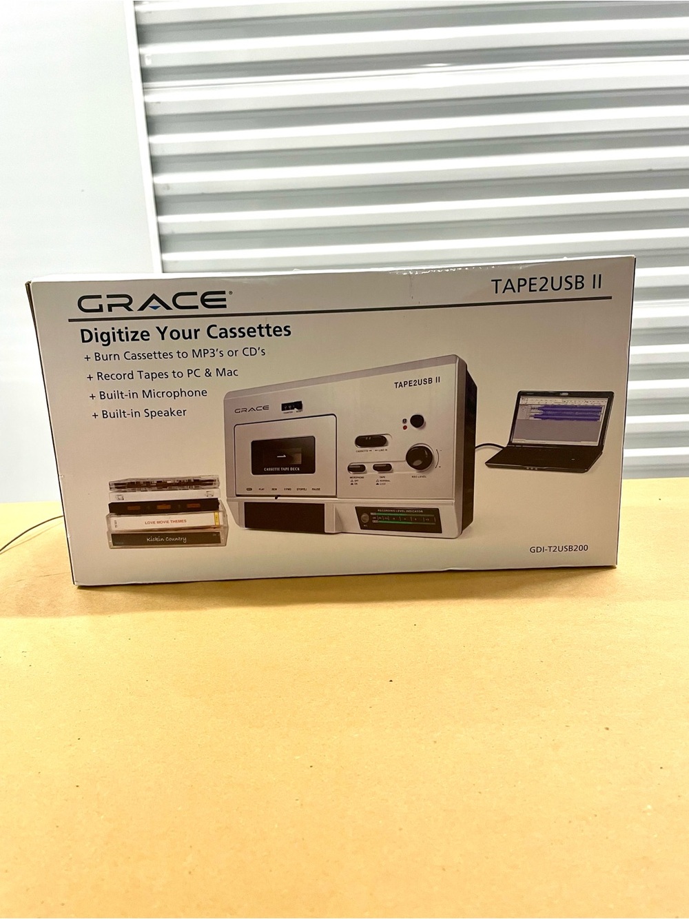 Grace Tape2USB II Cassette Digitizer - White